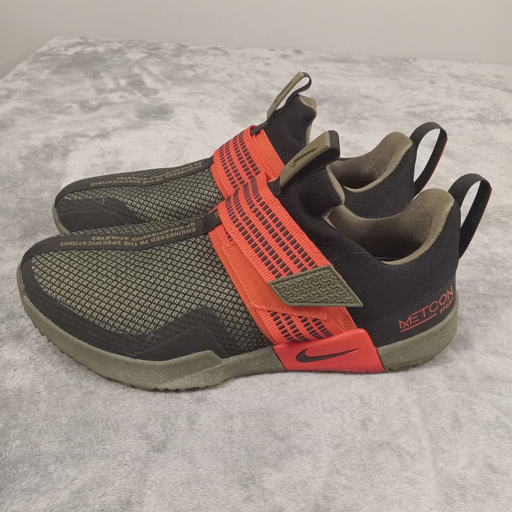 Nike Metcon Sport Men's Shoes - Black and Red  Sneaker Size 10 - Picture 8 of 11